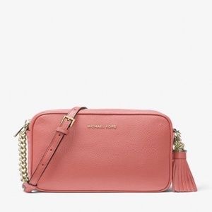 Michael Kors Ginny Leather Crossbody